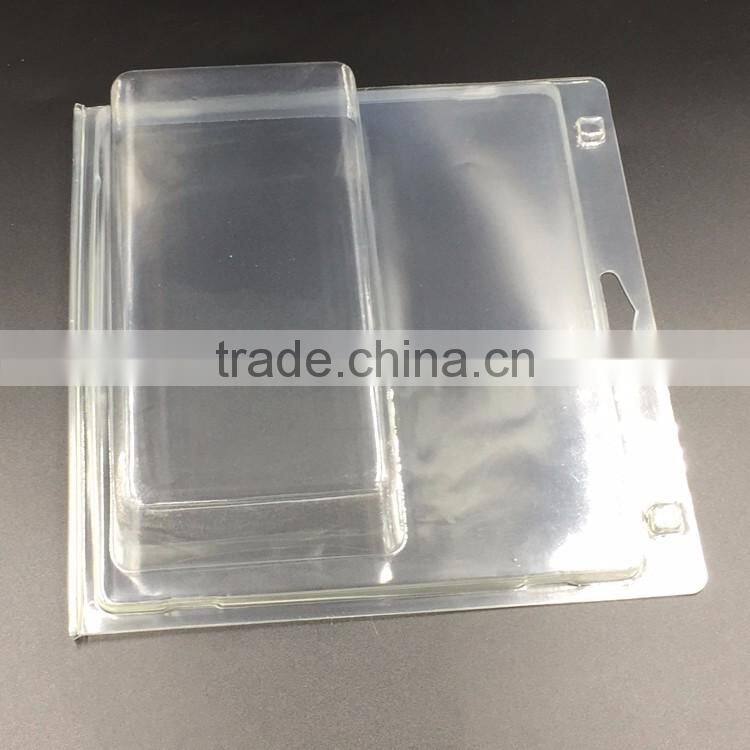 PET stand blister packing Shower gel double blister pack,stand blister