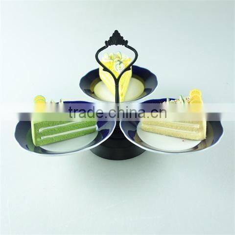Cheap price ceramic cakecandy stand for weedingpartydaily use