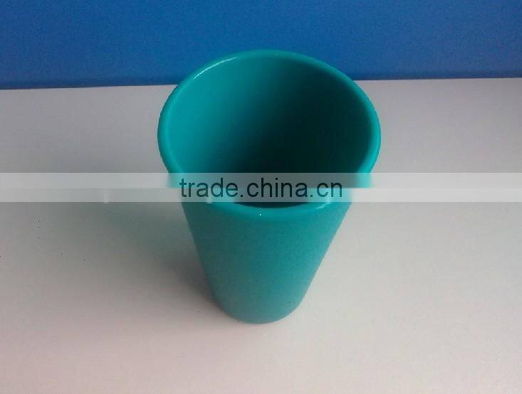 Blue Silicone Portable Traveling Climbing Sports Retractable Water Cups