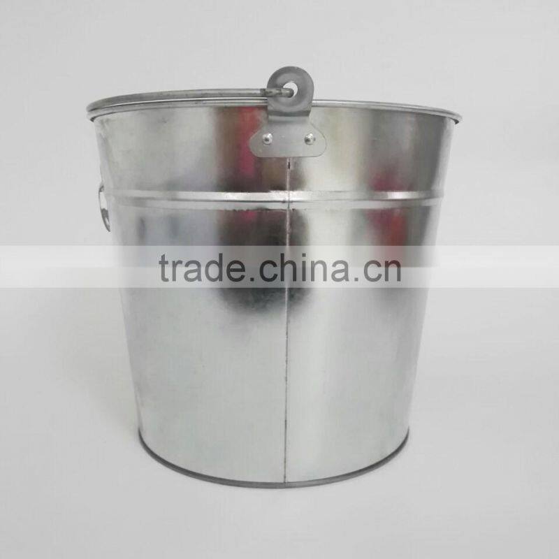 Cerveza Beer Galvanised Bucket Drinks Party Champagne Wine Beer Cool Ice Bucket with Opener