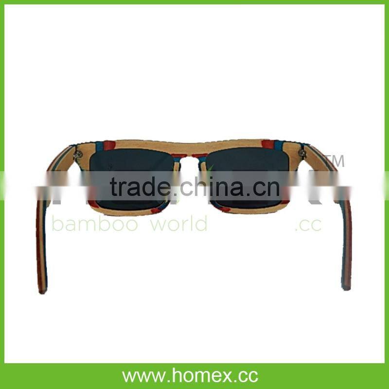 Fancy quality wooden bamboo wholesale sunglasses china/HOMEX