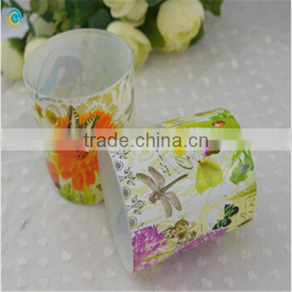 Floral Spring Votive Candle Holder Party Favors