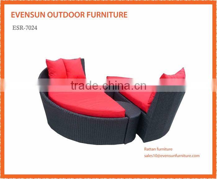 Rattan outdoor furniture Garden Patio Sun Bed