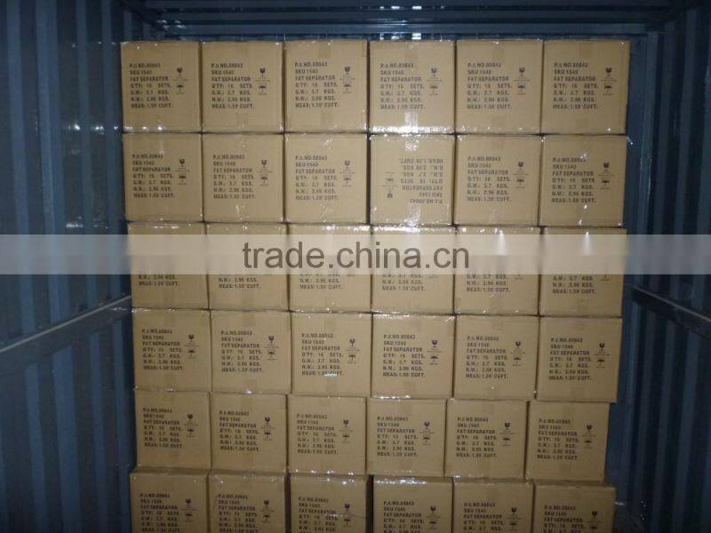 Factory Durable Gravy Fat separator Strainer Separator Measurer