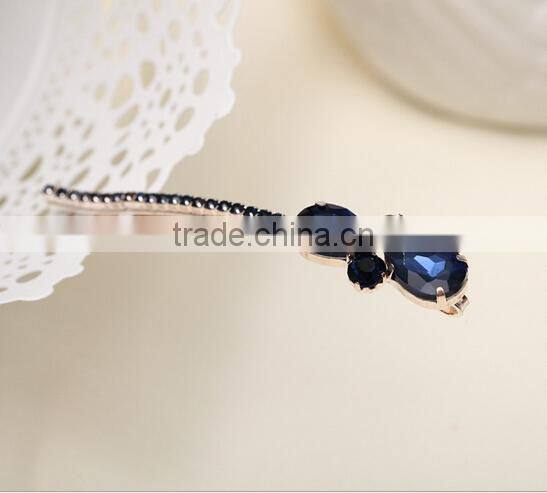 wholesale Fashion Green Head plants Grass Bean Sprout Flower hairpin