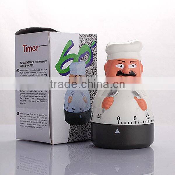 Digital chef clock countdown timer for kitchen