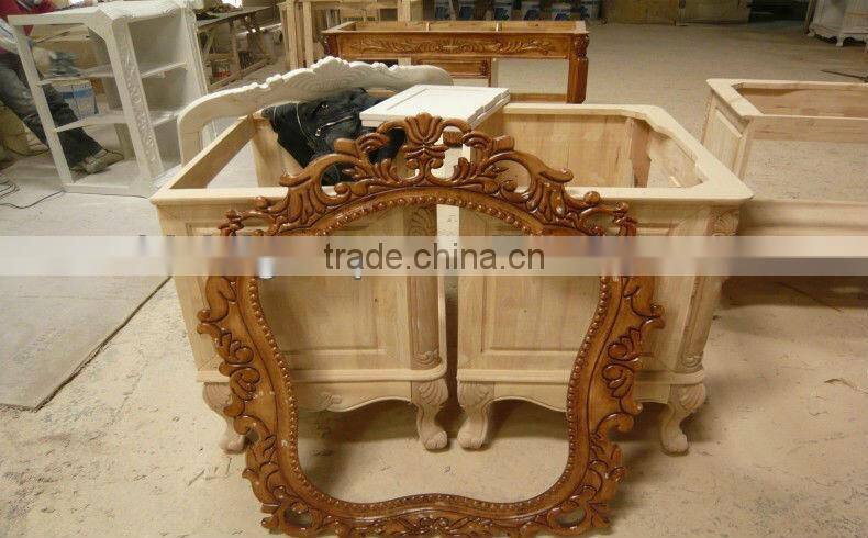 Bisini Furniture;Bathroom Vanity Cabinet;Bathroom Furniture;Hand Carved Mirror Cabinet,Classical Bathroom Cabinet(BF08-4037)