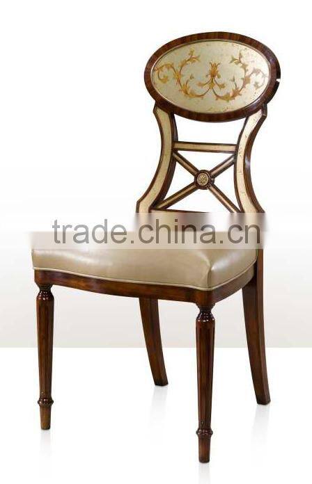 Exquiste Stylish Black and Golden Butterfly Carving Armchair with Elegant Soft Upholstery Fabric BF12-04264b