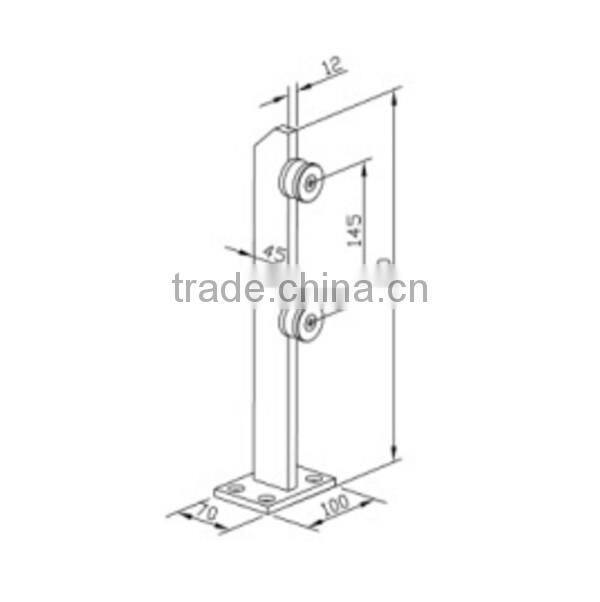 JINXIN 2016 Stainless Steel Handrail_glass railing_glass balustrade with lowest price