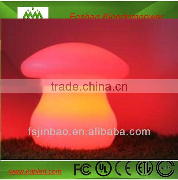 hot sale colorful cordless decorative LED mushroom lamp