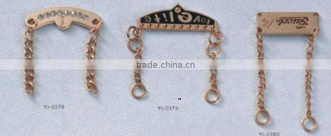 pretty designs of metal grament decoration plates