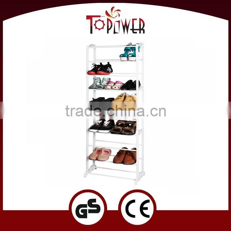 30 Pairs plastic Storage Organiser 10 Tiers Shoe Rack Stand Easy to Assemble