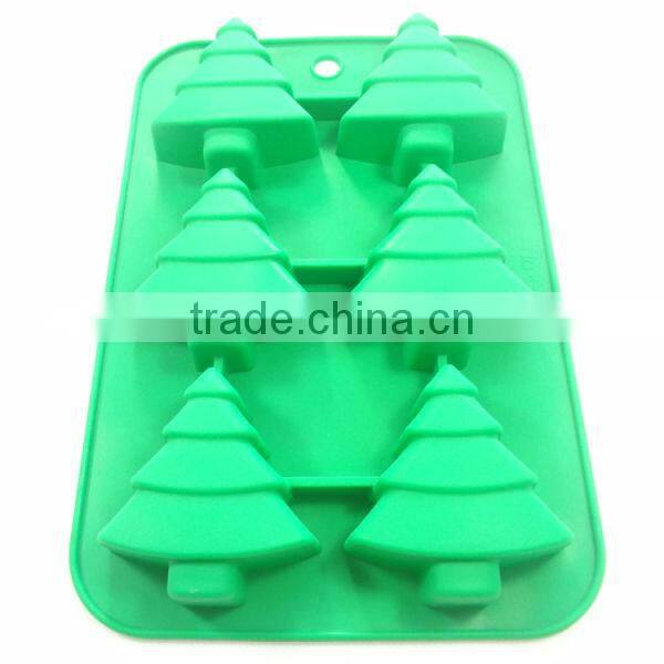 silicone molds Christmas tree shaped mold funny silicone cake mold