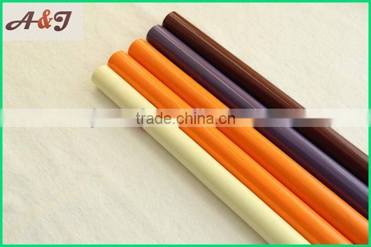 color painting wooden stick for cleaning tools