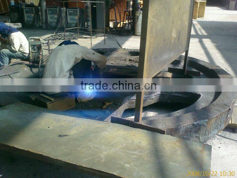 cast iron flywheel and 10 tons qualified Castings