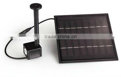 Fountain Pump with Solar Pad