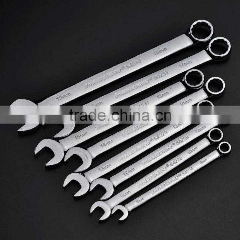 8 PCS Crv combination spanner /hand tools spanner wrench set