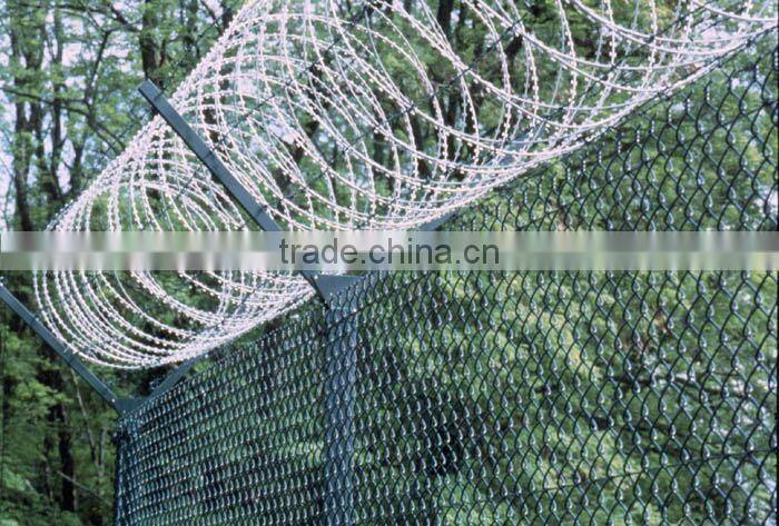 Galvanzied barbed iron wire, sharp Razor barbed wire from Guangzhou