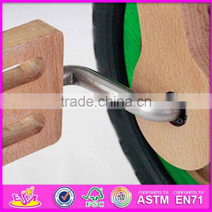 2016 new design children wooden mini toy bike, hot sale kids wooden mini toy bike W16C151