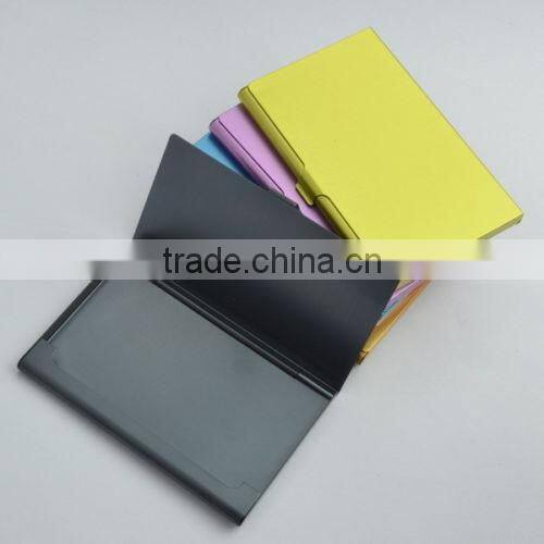 New Aluminum Business Name Case Card Holder