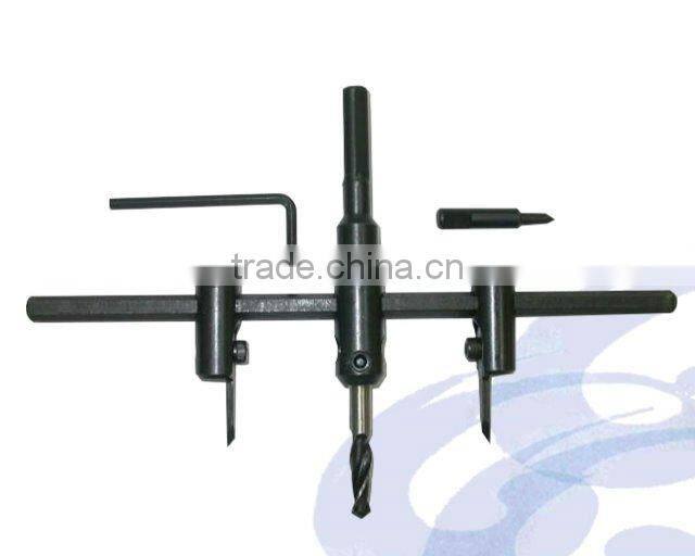Adjustable Alloy Steel Blade Hole Cutter With Hexkey and Pilot bit
