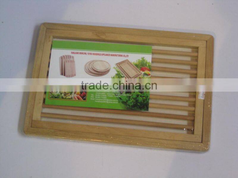 wooden bread board