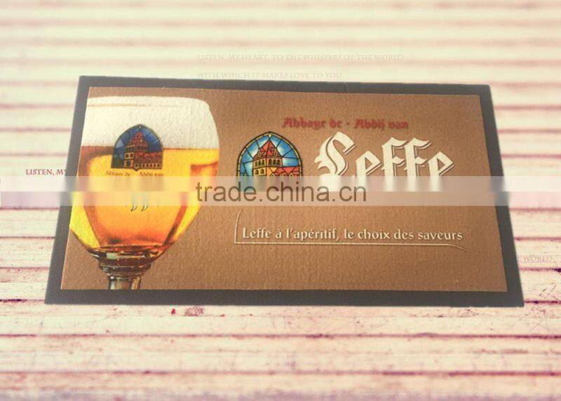 good quality custom rubber bar drip mat