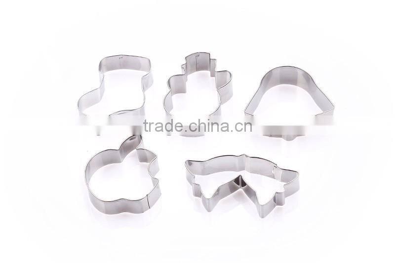 Thanksgiving Day Turkey Shape Cookie Cutter Cake Mold