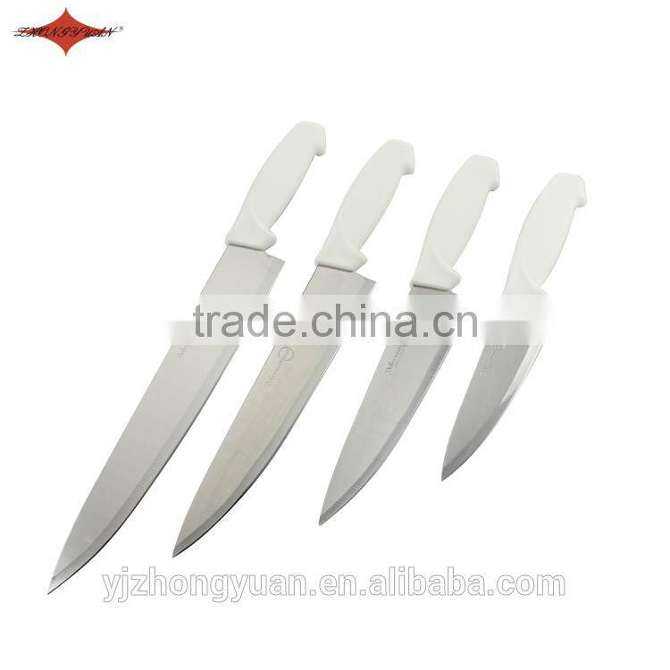 ZY-B10514 6 inch stainless steel chef kitchen knife with comfortable PP handle