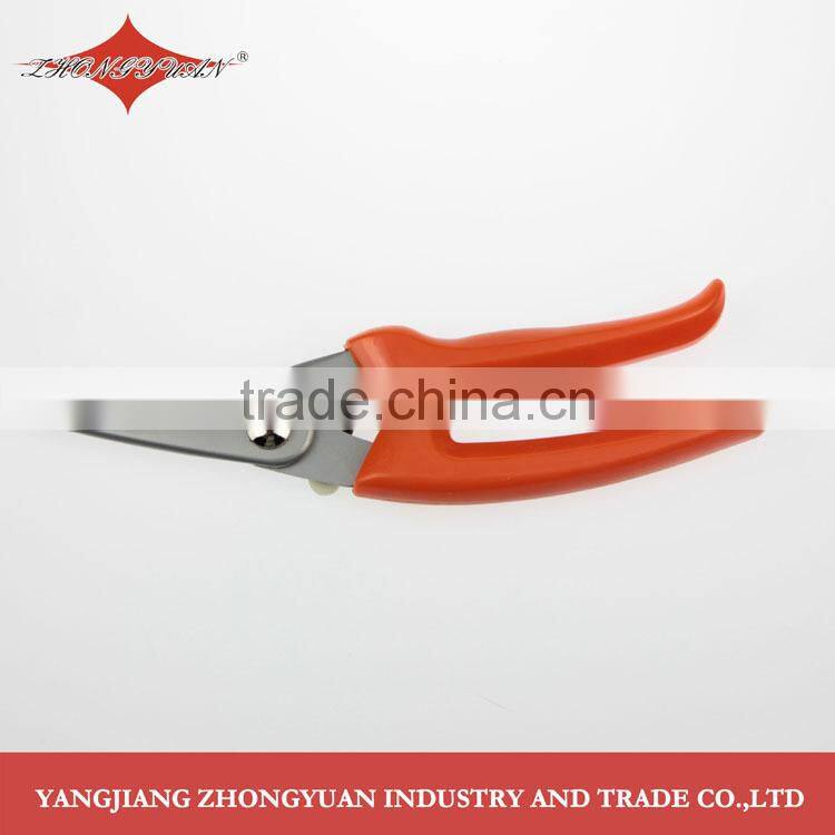 8 inches stainless steel pruning shears garden