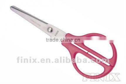 Durable ABS Plastic Grip Safety School Paper Scissors