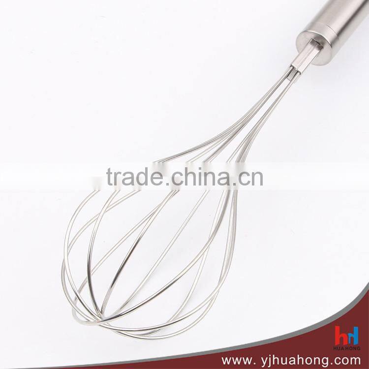 4 Wire Stainless Steel Kitchen Mini Egg Whisk