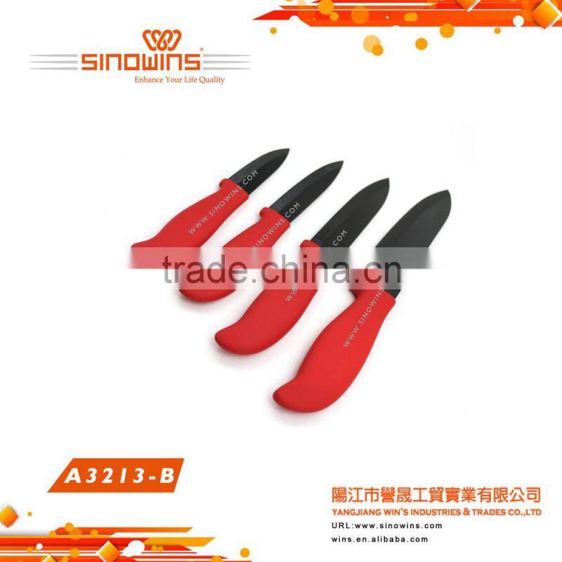 A3213-1 Promotion High Quality 4pcs Ceramic Knife Set