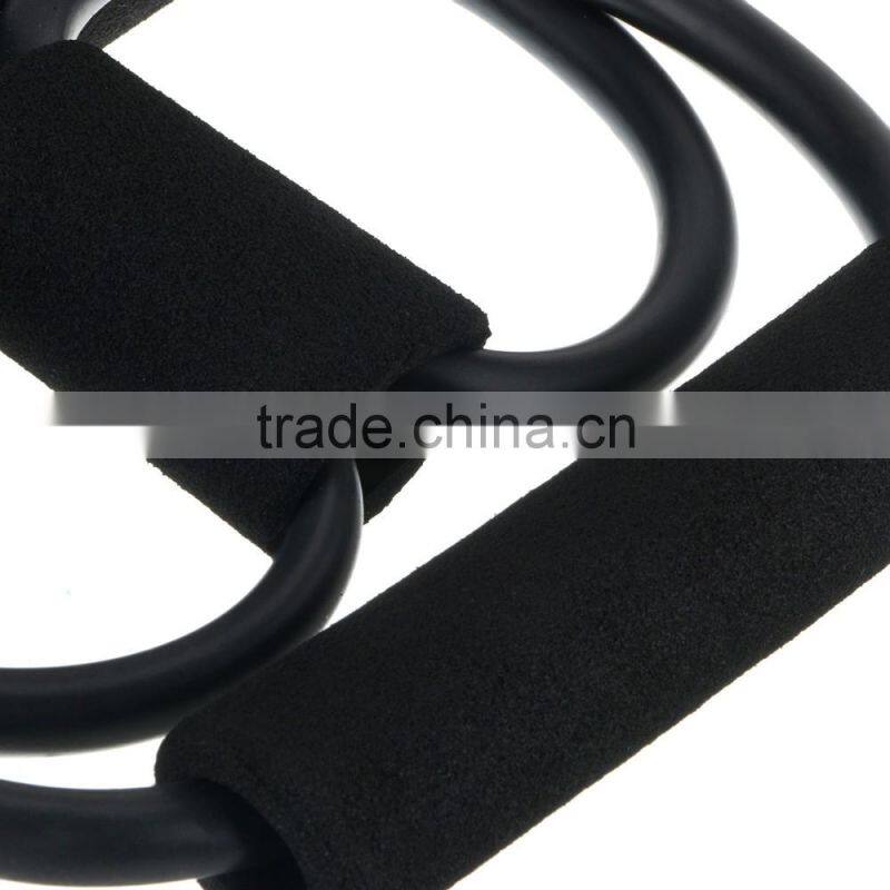 8 Shaped Training Resistance Bands Rope Tube Workout Exercise for Yoga Fashion Body Fitness Equipment Tool