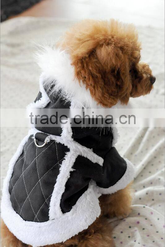 Keep warm SUEDE Dog Apparel Dog Clothes Wholesale