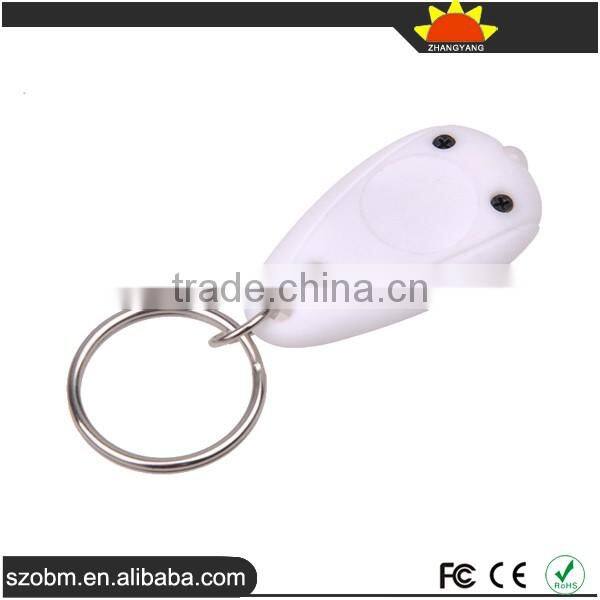 High quality mini keychain promotion gift white light F5 LED Keychain