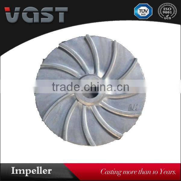 OEM lined slurry pump impeller/pump impellers castings
