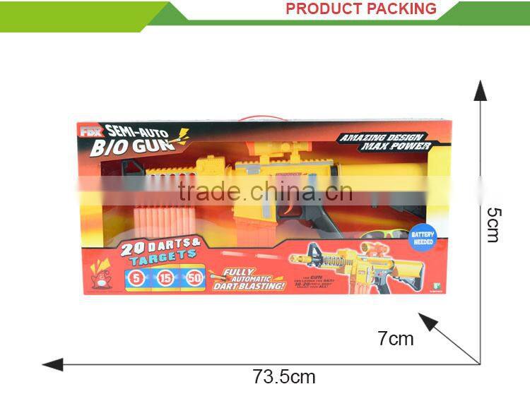 Hot item electric shooting bullet toy foam soft ball gun