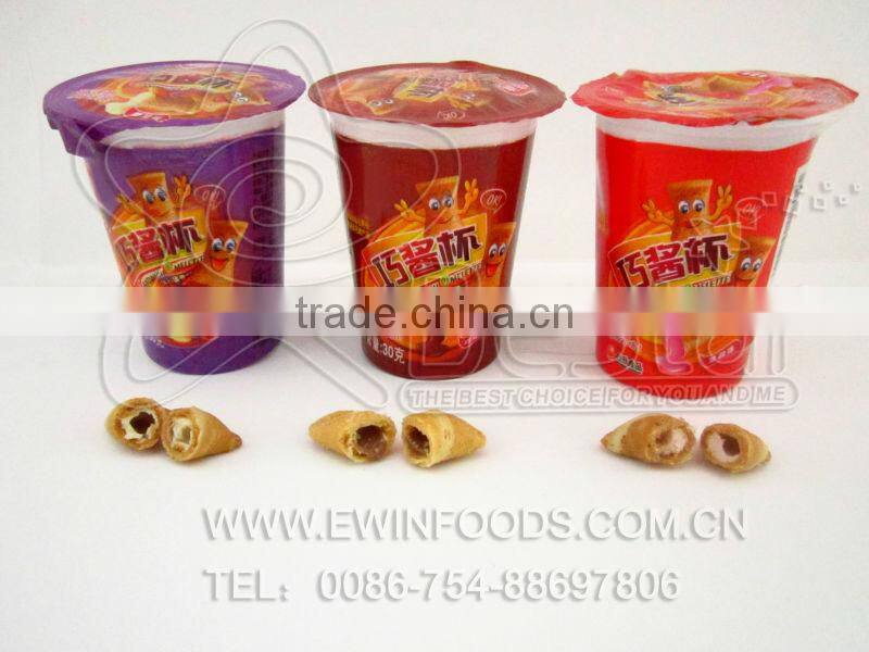 Hot Item!!! Biscuit Egg Roll Center Filled Jam