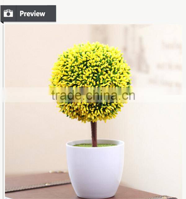 Cheap artificial plastic wholesale desktop plants