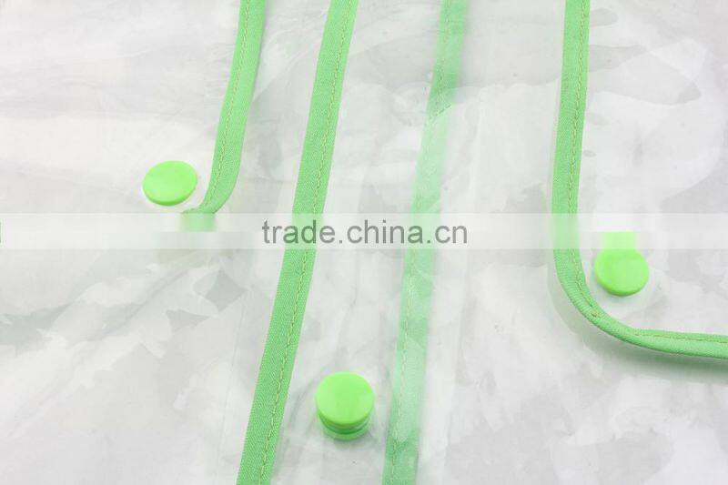 transparent raincoats eva/tpu riancoats supplier