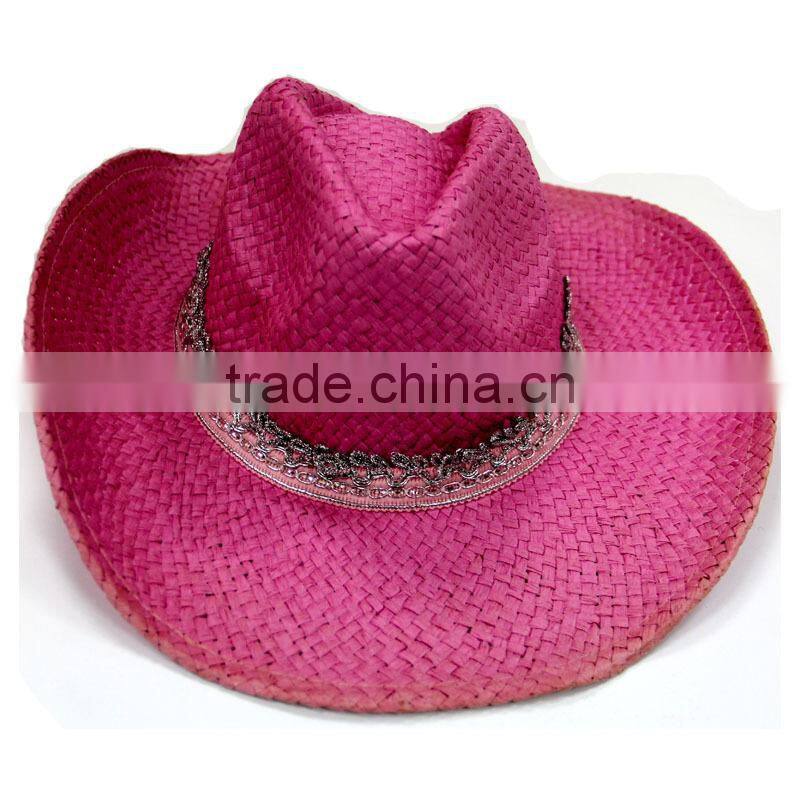 Fashion Knitted Handmade Straw Hat for Buying