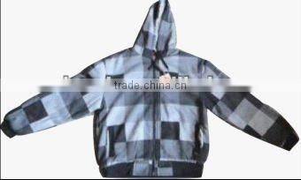 Men's stock winter fleece jacket