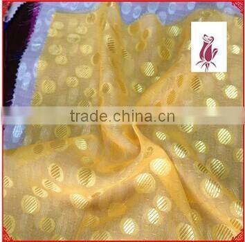 cicheng textile Milky yarn chemical lace fabric for evening dress