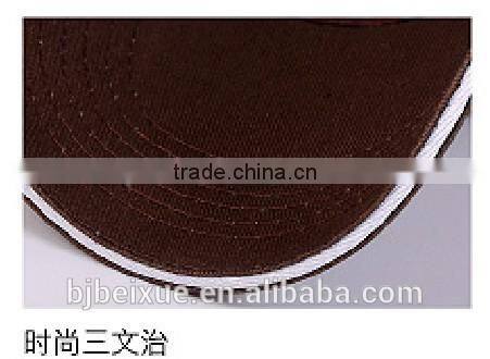 polyester Cotton 5 Panel Or 6 Panel in-stock plain black kaki cap