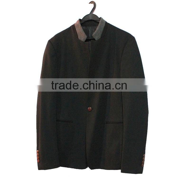 GZY wholesale Fashion classic blue suit pant coat