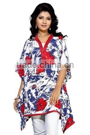 Custom 100% Polyester Print Beach Kaftan 2016/Woman Resort Wear from Alibaba India