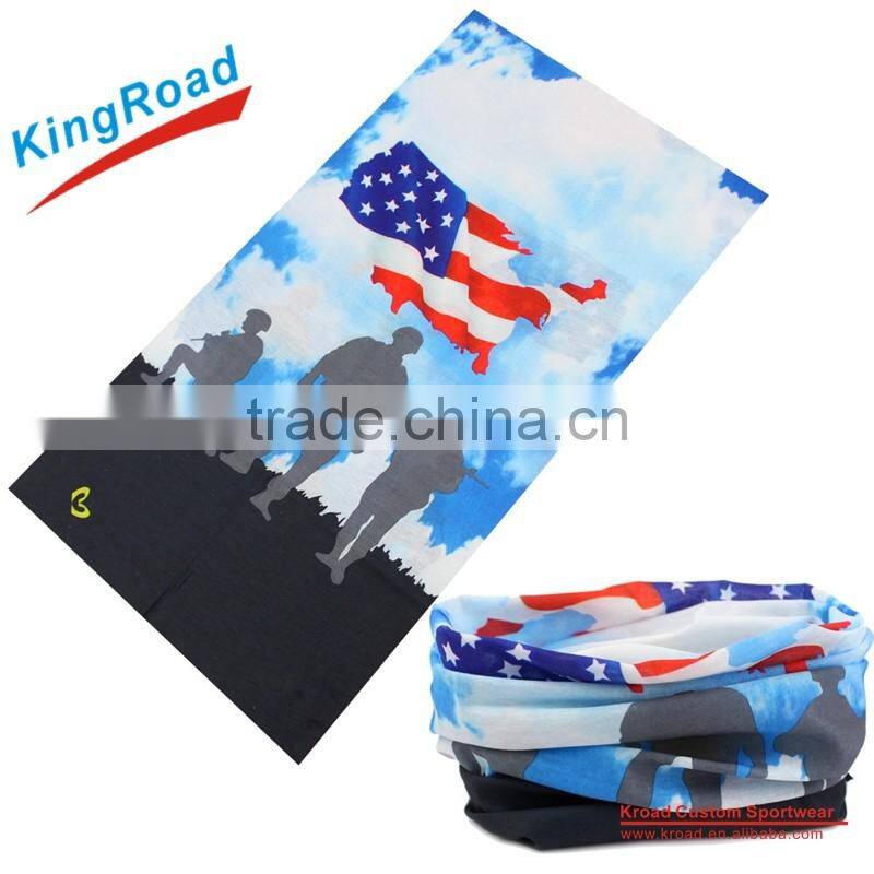 Cycling scarf in bandana/Tube bandana seamless outdoor sport head scarf/printed cover scarf