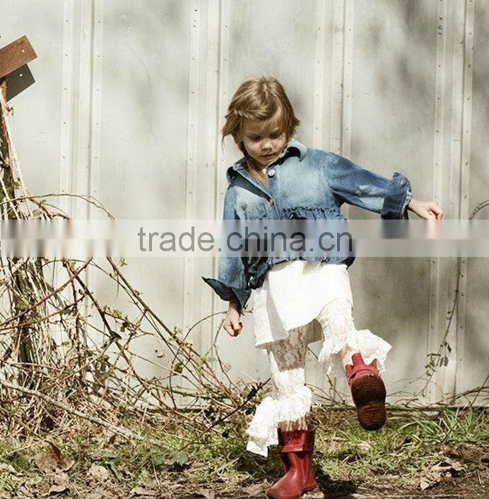 HOT SALE WINTER CHILDREN FASHION JEAN COATS KIDS HANDSOME JACKETS FOR GIRLS