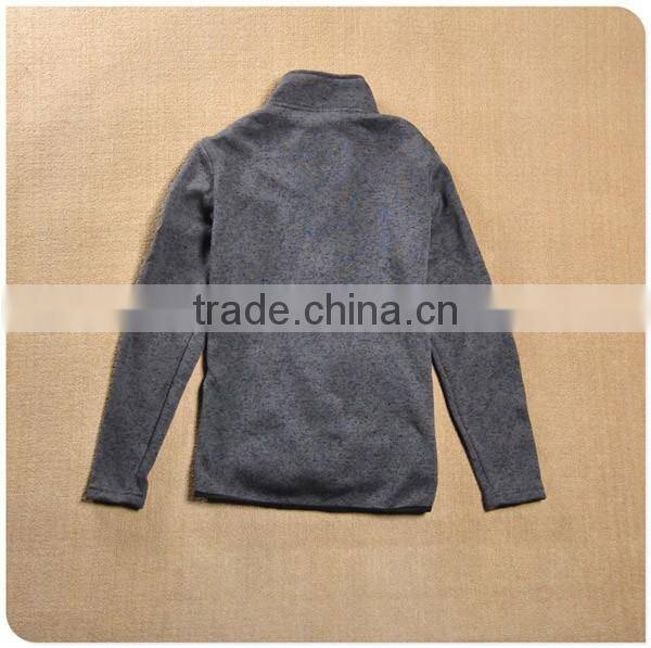 Man's print style running jacket with zipper